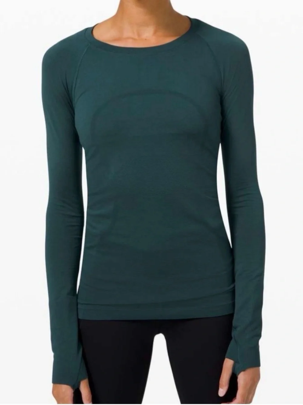 Green Lululemon X Peloton dri fit tee in size 12
